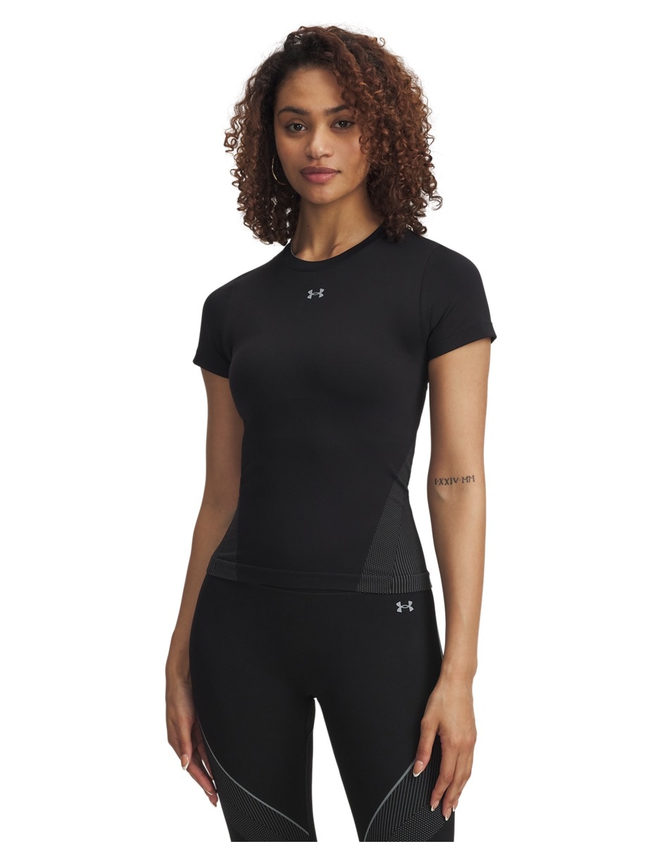 Playera deportiva para entrenamiento UA Vanish Seamless para mujer