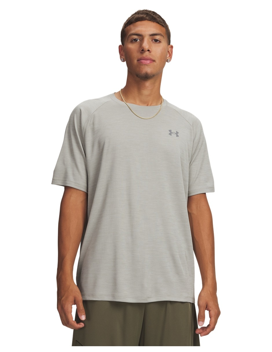 Playera deportiva para entrenamiento UA Tech Textured para hombre Playera deportiva para entrenamiento UA Tech Textured para hombre