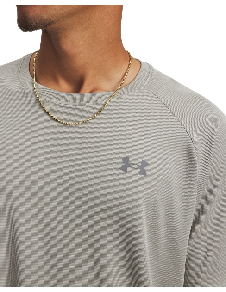 Playera deportiva para entrenamiento UA Tech Textured para hombre 3