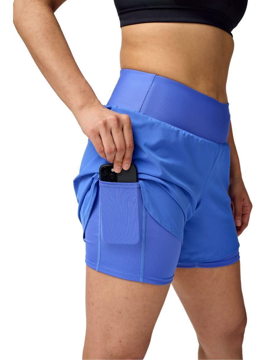 Short con bolsillos para correr mujer 4