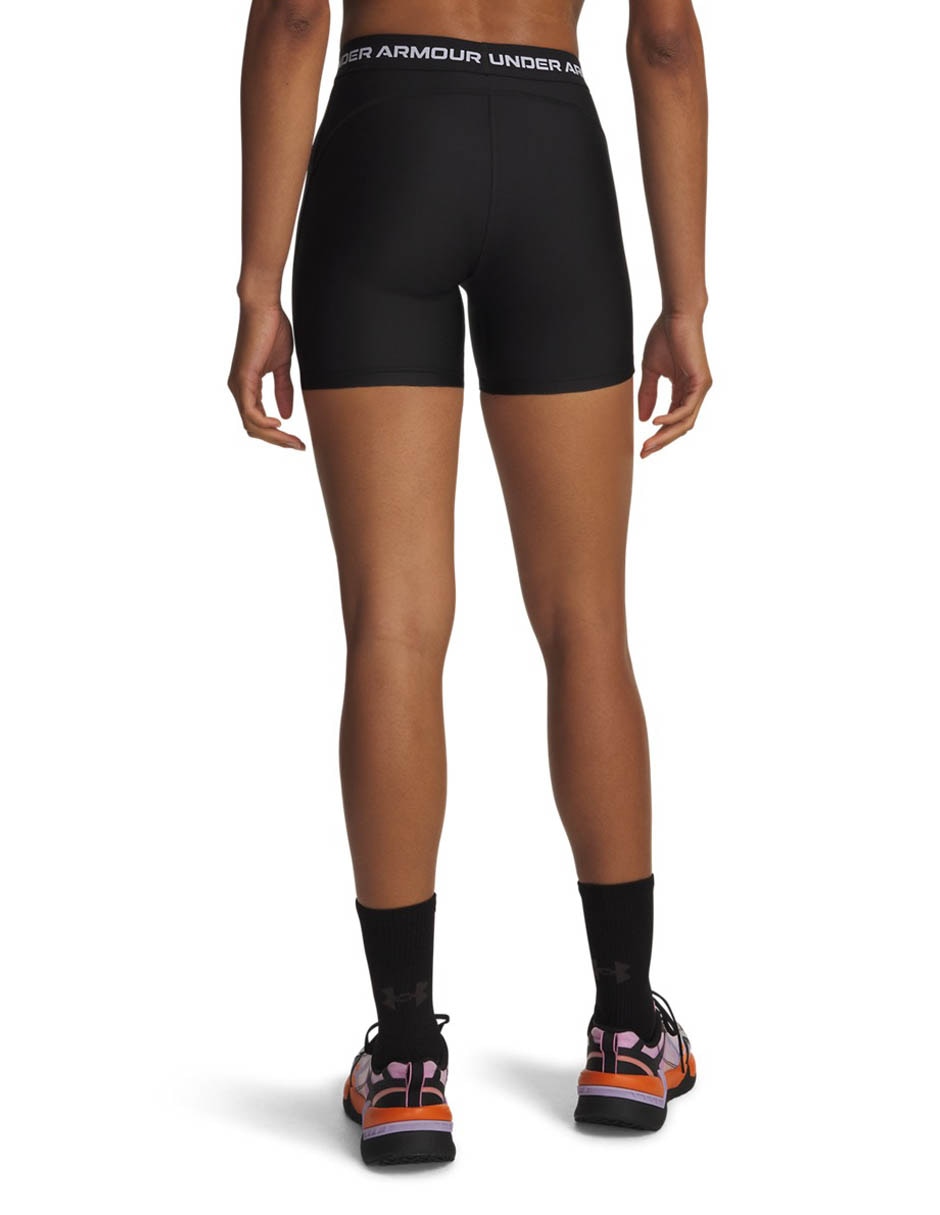 Short HeatGear MiddyBLK para entrenamiento mujer 2