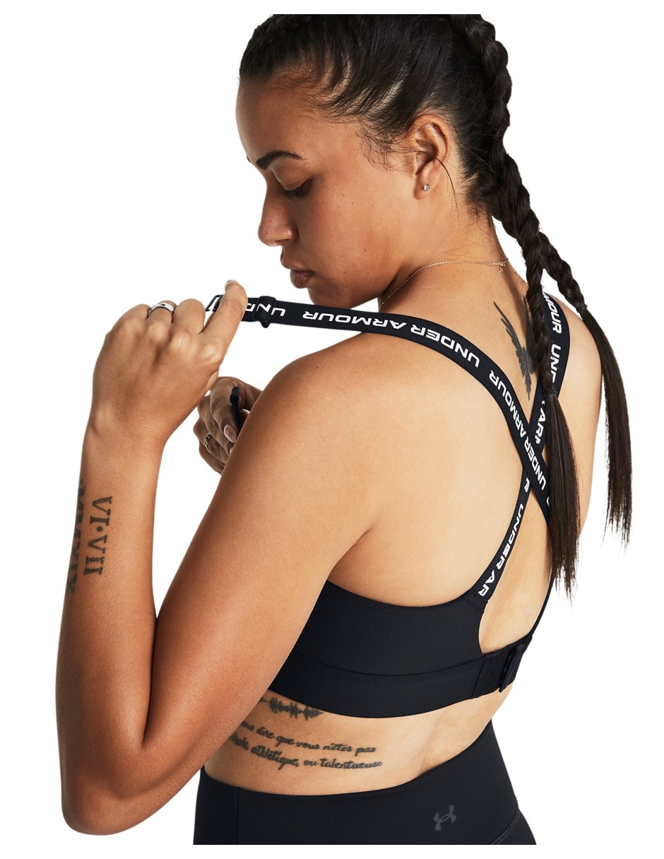 Top deportivo Ua Infinity High 20 para entrenamiento mujer 3