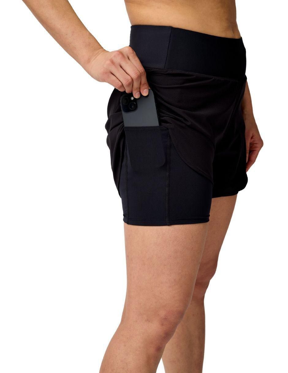 Short con bolsillos para correr mujer 4