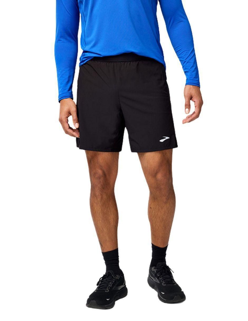 Short con bolsa para correr hombre