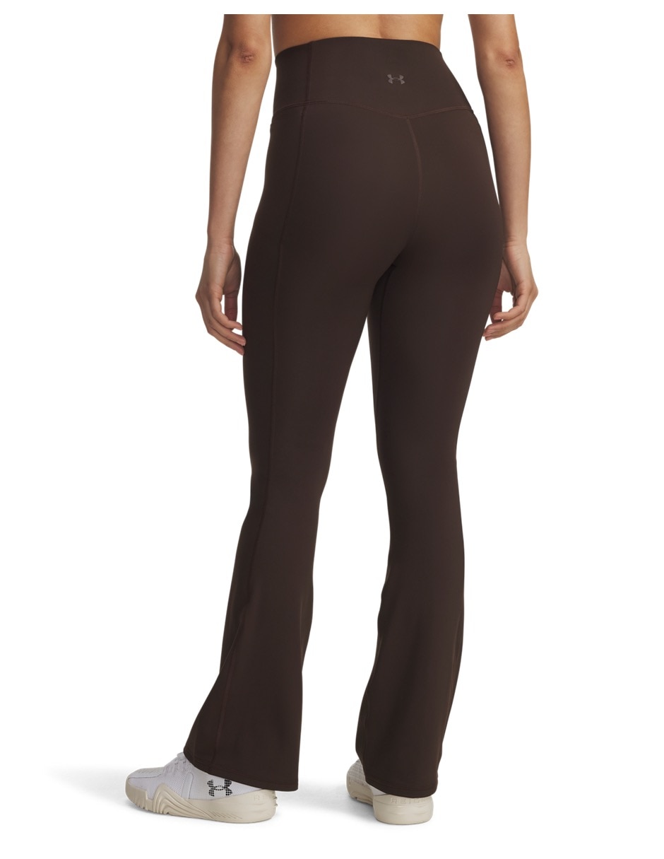 Malla UA Meridian Flare PantBRN compresión baja para mujer 2