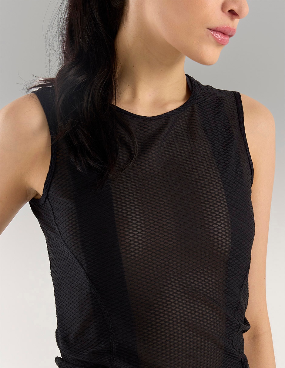 Playera deportiva para ciclismo para mujer 4