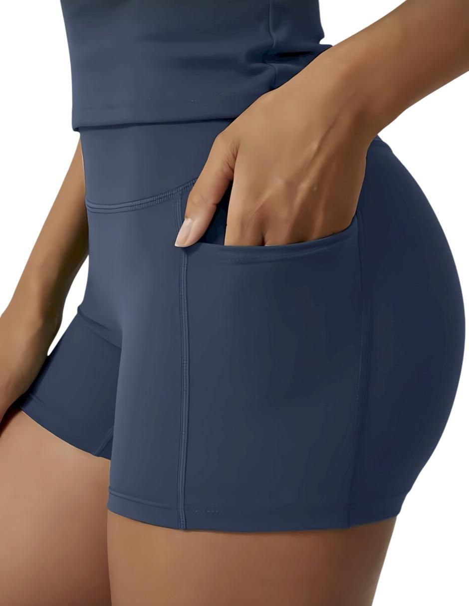 Conjunto deportivo regular con elástico para mujer 3