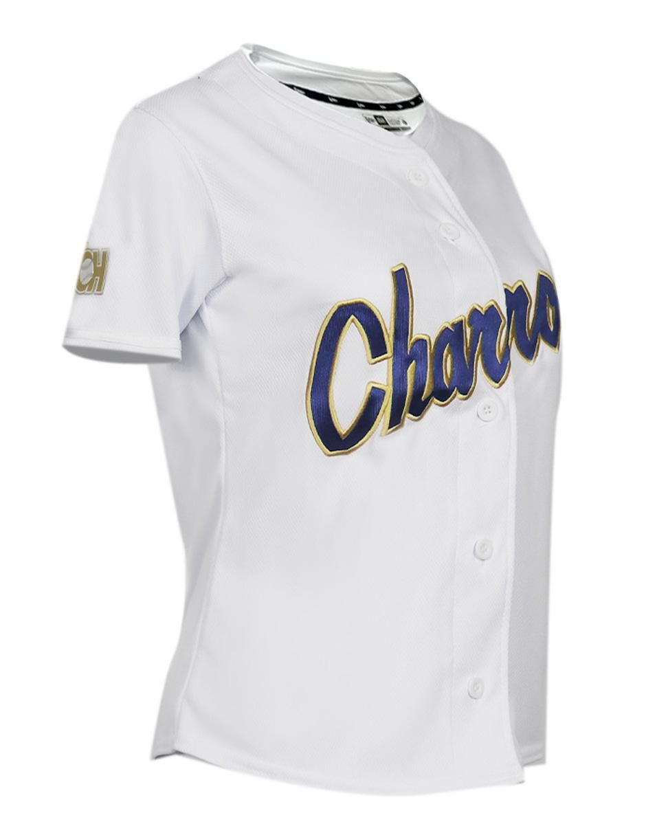 Jersey de Charros de Jalisco local manga corta fan para mujer 2