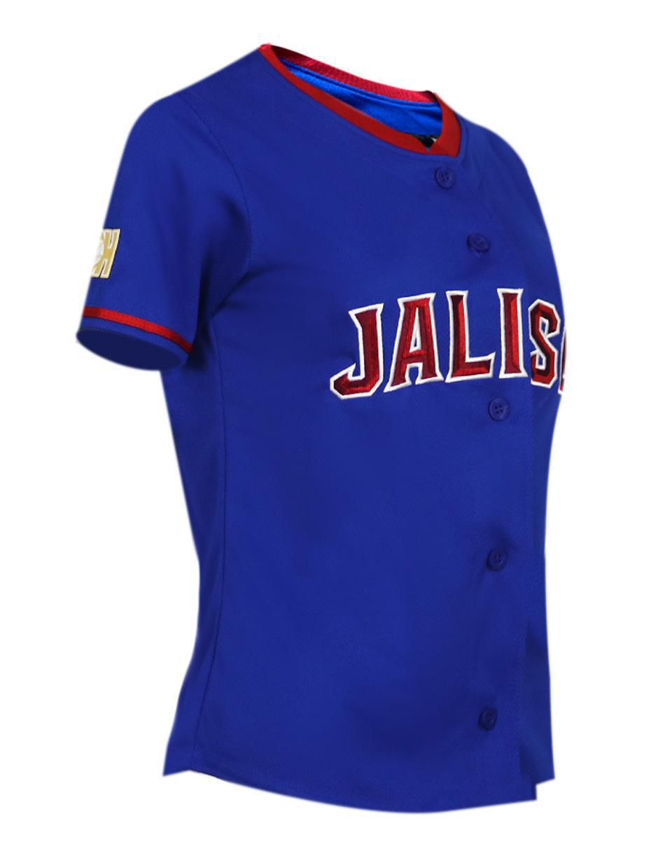 Jersey de Charros de Jalisco local manga corta fan para mujer 2