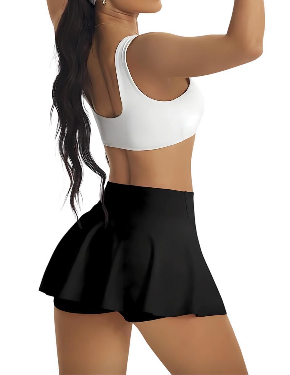 Falda short deportiva para entrenamiento adulto 4