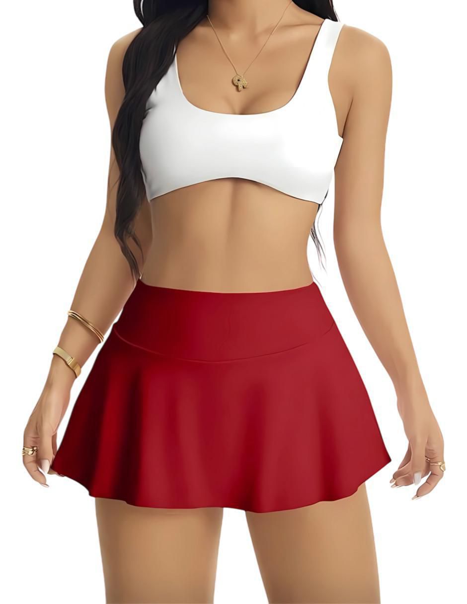 Falda short deportiva para entrenamiento adulto 5