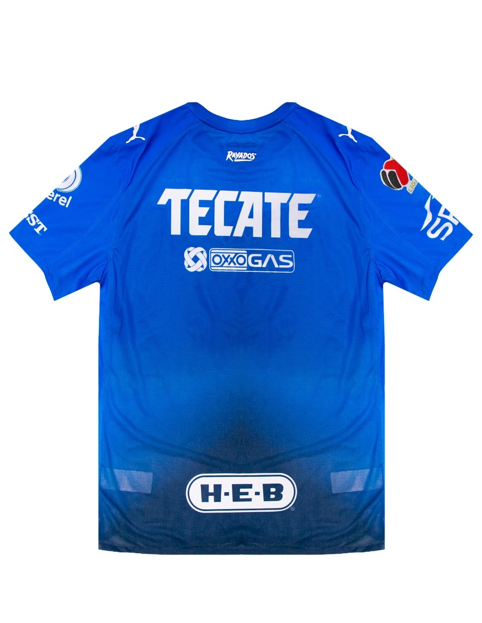 Jersey de Club de Fútbol Monterrey entrenamiento manga corta   para hombre 2