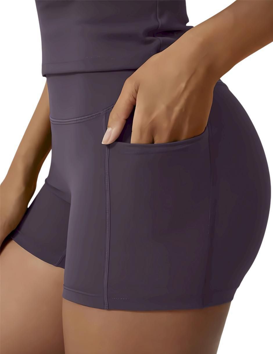 Conjunto deportivo regular con elástico para mujer 4