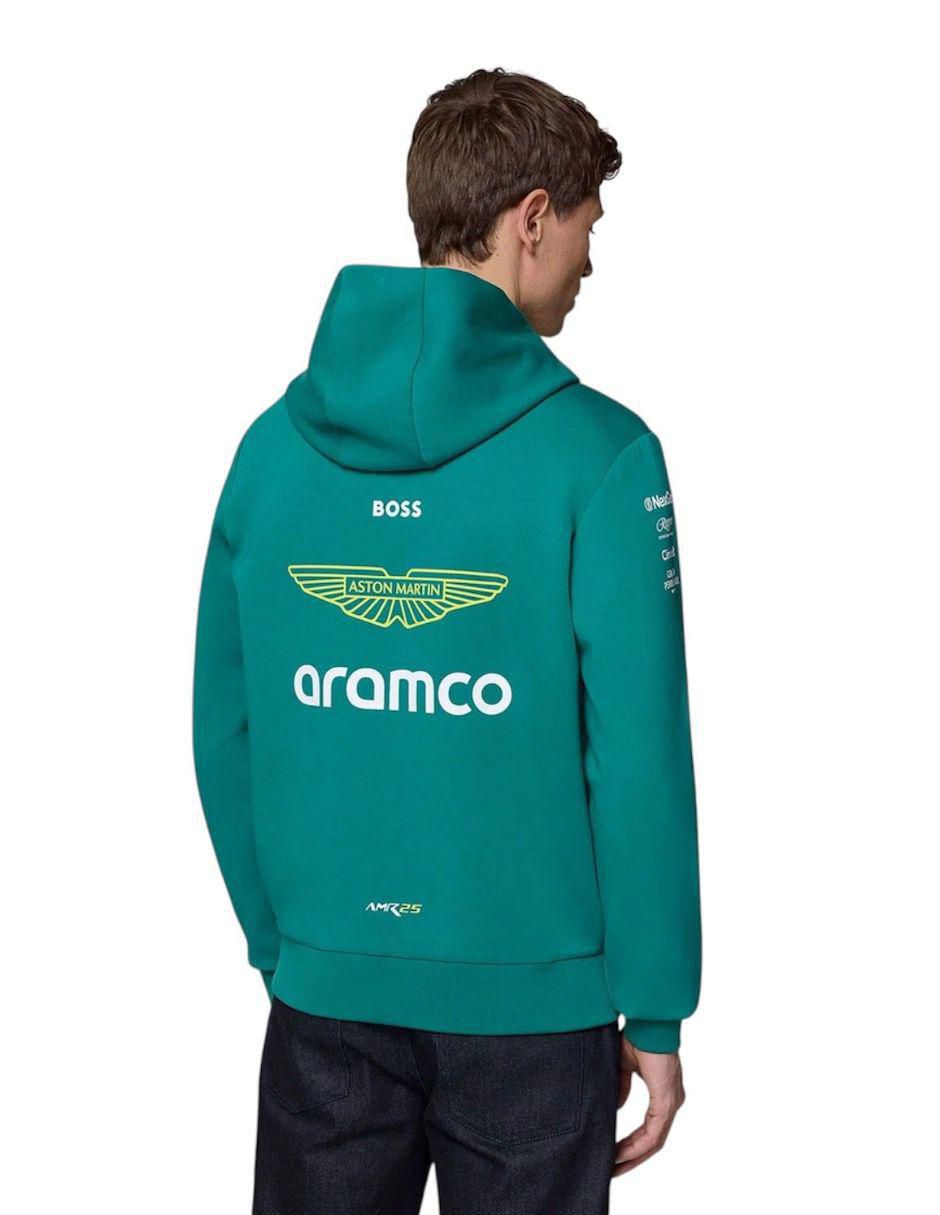 Sudadera con capucha Aston Martin Formula One Team para hombre 3