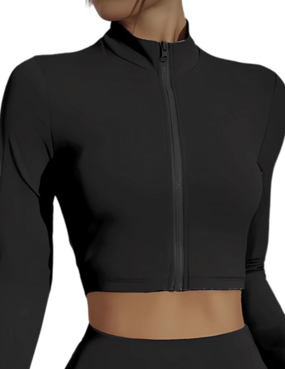 Conjunto deportivo ajustado con elástico para mujer 5