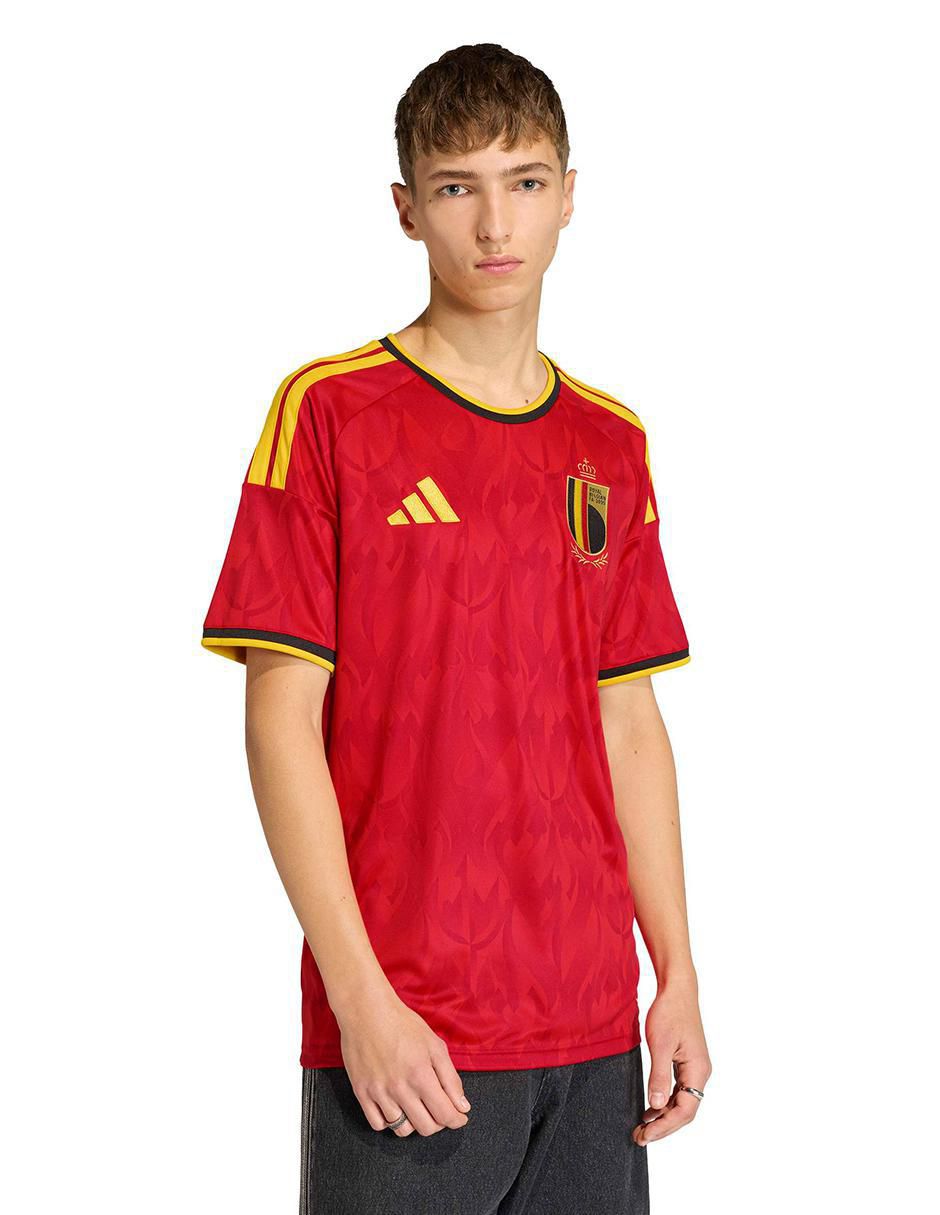 Jersey de Selección de fútbol de Bélgica local para hombre Jersey de Selección de fútbol de Bélgica local para hombre