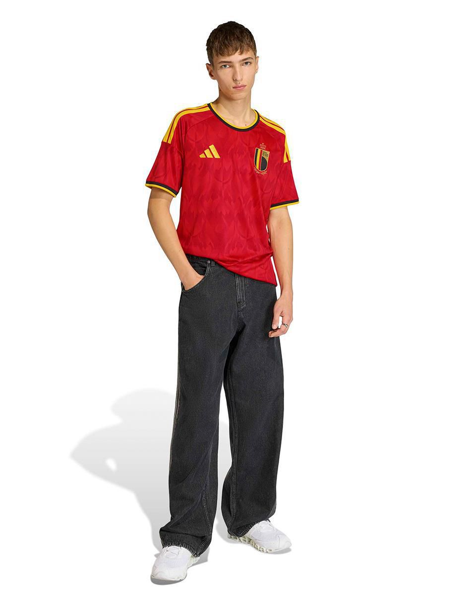 Jersey de Selección de fútbol de Bélgica local para hombre 4