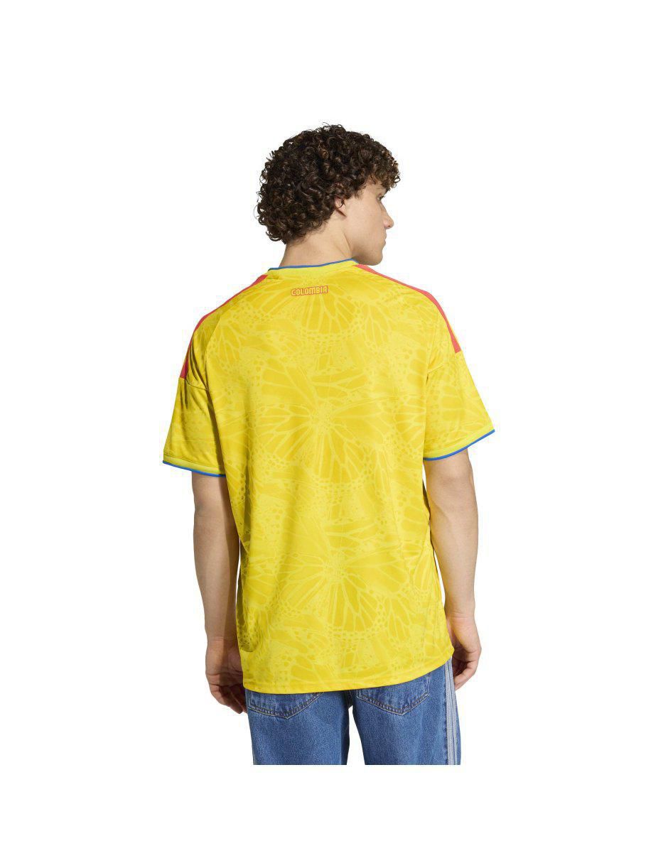 Jersey de Selección de Fútbol de Colombia local manga corta para hombre 4