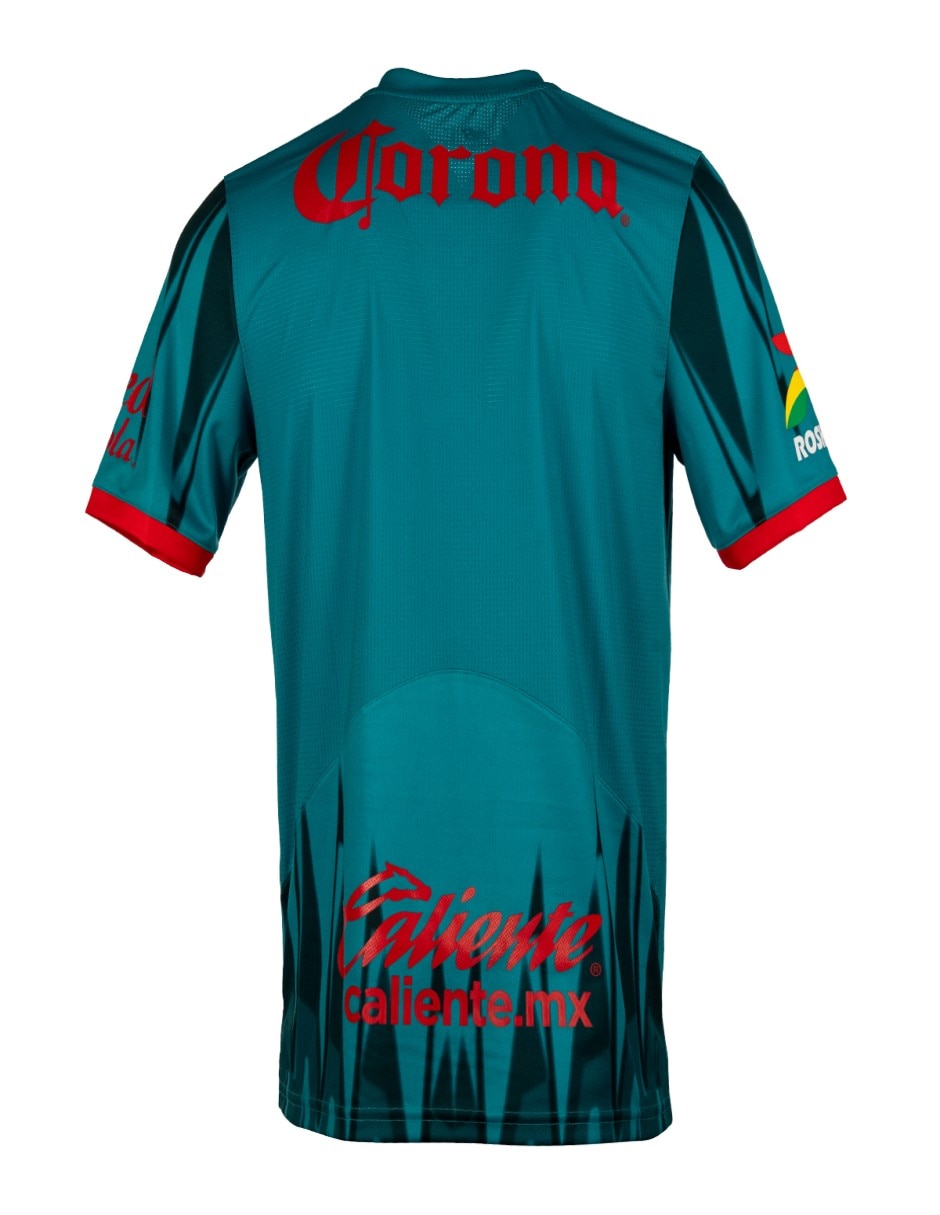 Jersey de Club Deportivo Toluca visitante manga corta  jugador para hombre 4