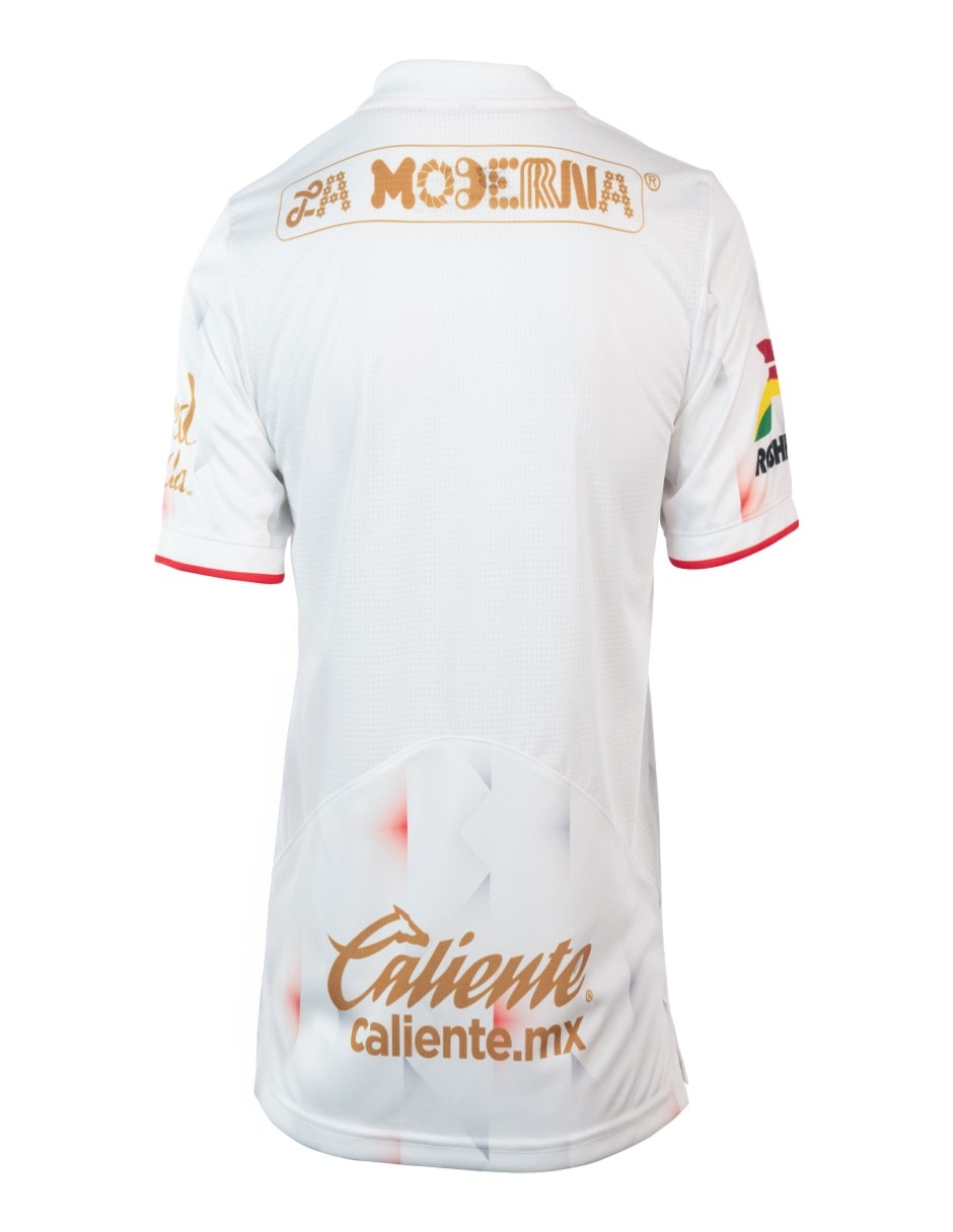 Playera deportiva para fútbol club deportivo toluca para mujer 3