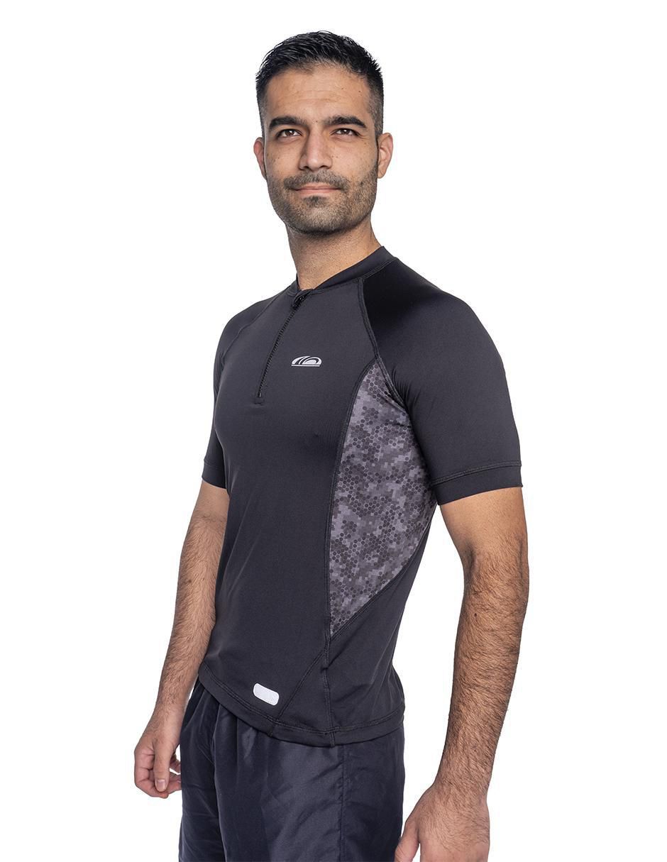 Wetshirt estampado para hombre 2