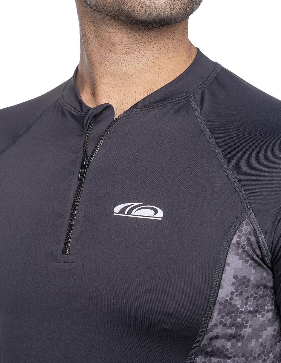 Wetshirt estampado para hombre 4