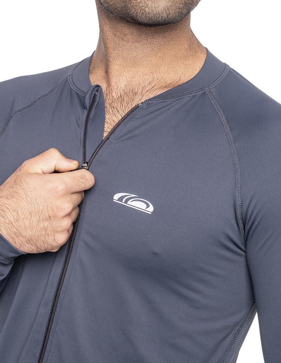 Wetshirt estampado liso para hombre 4