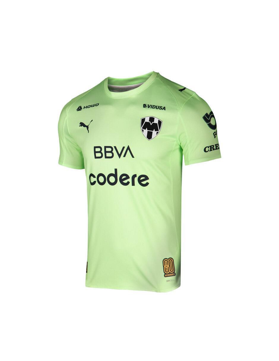 Jersey de club de fútbol monterrey manga corta fan para hombre 3