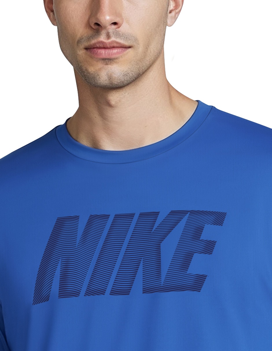 Wetshirt estampado logo para hombre 3
