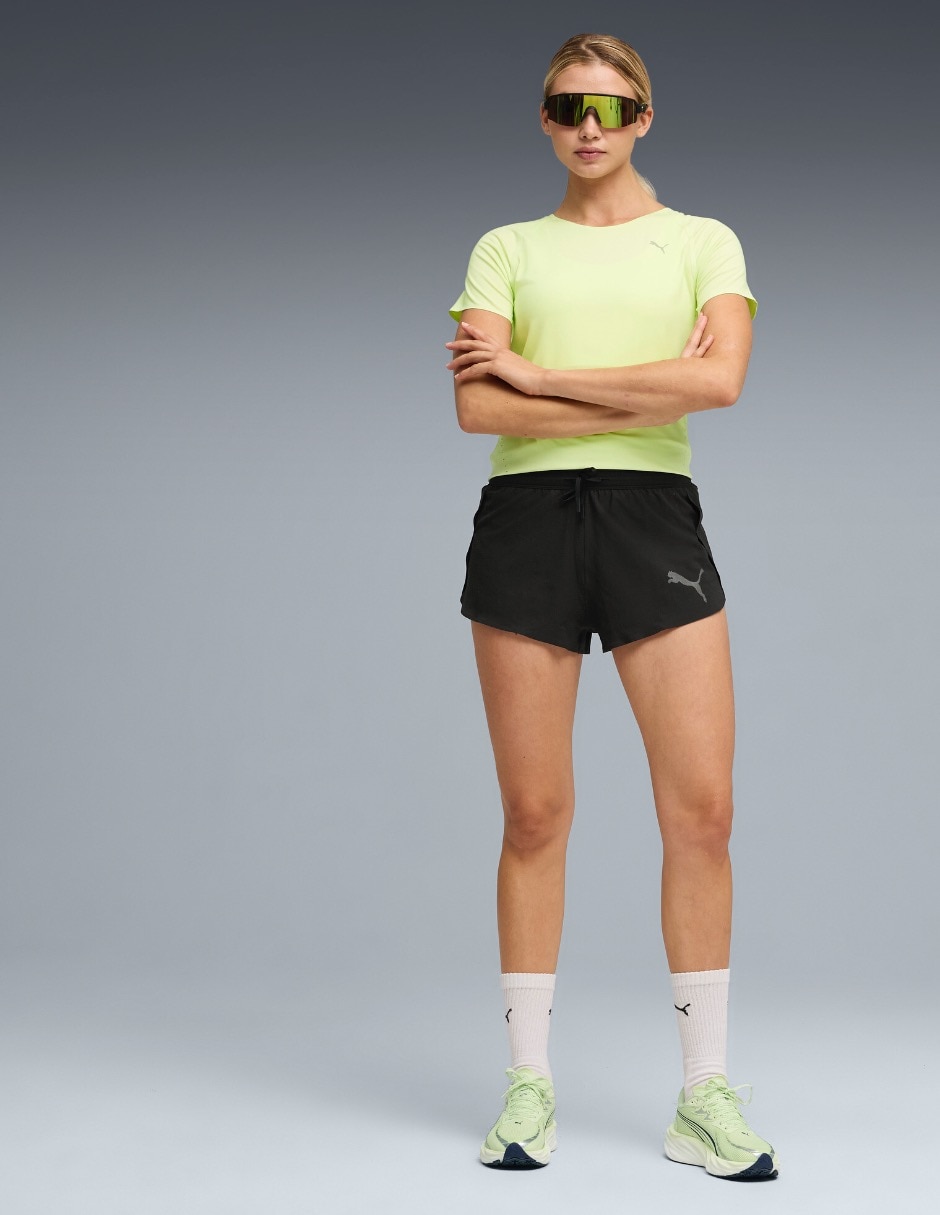 Playera deportiva para correr de mujer 4