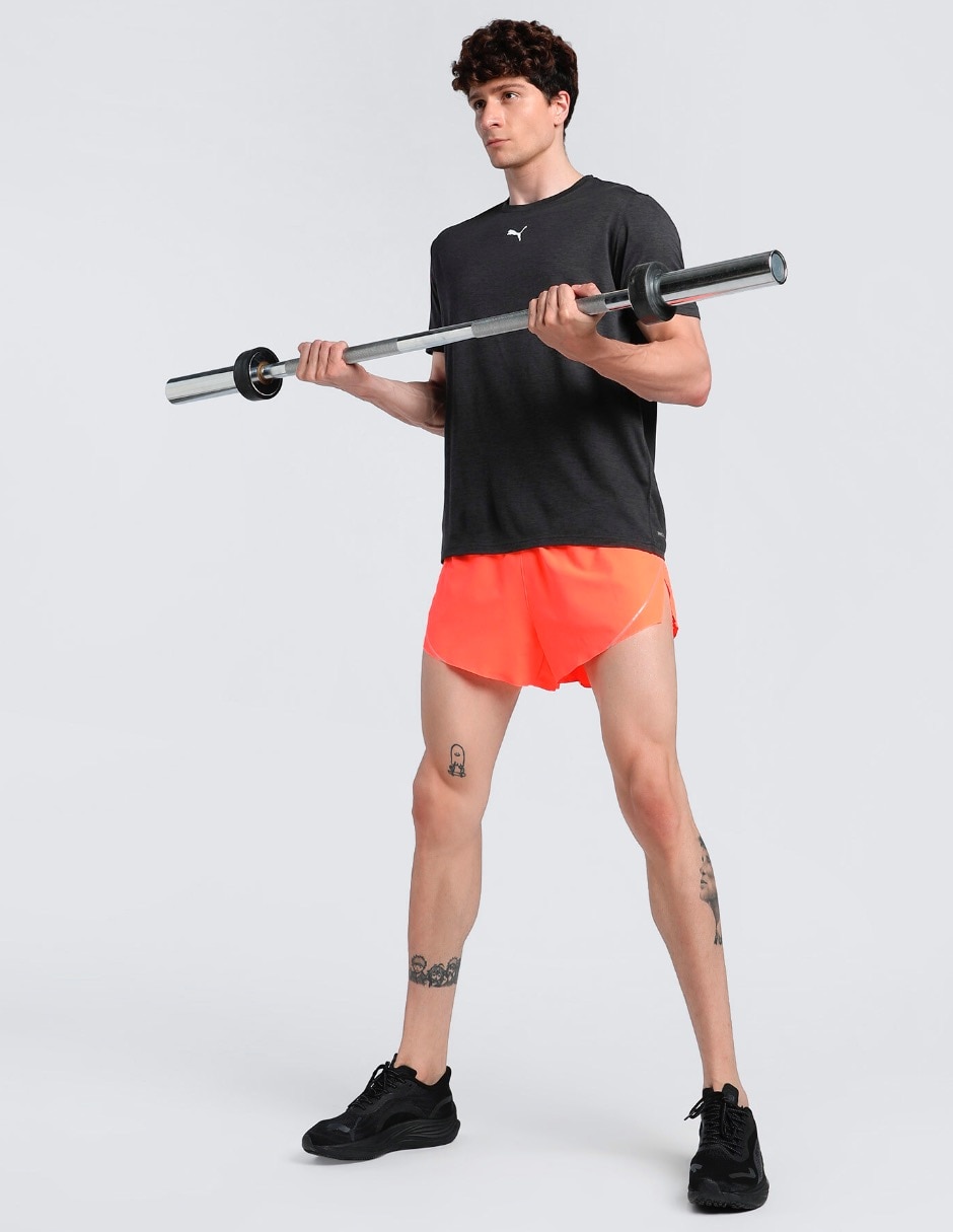 Playera deportiva para entrenamiento Train All Day Heather Cat de hombre 6