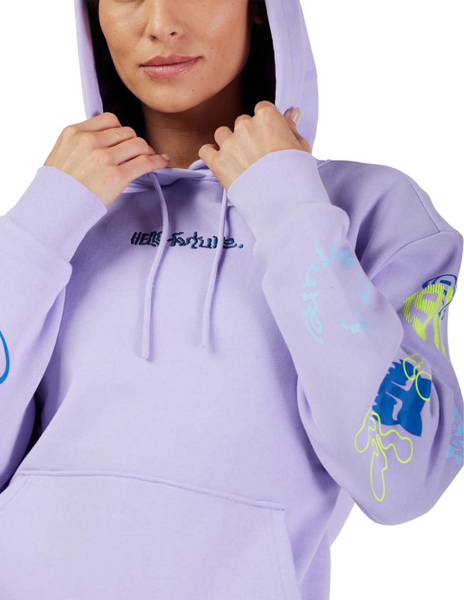 Sudadera Pullover con capucha y bolsa para mujer 3