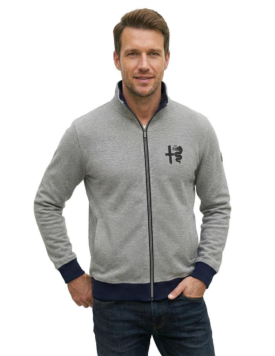 "sudadera" alfa romeo alfa romeo "con" con cierre sin equipo "para" hombre
