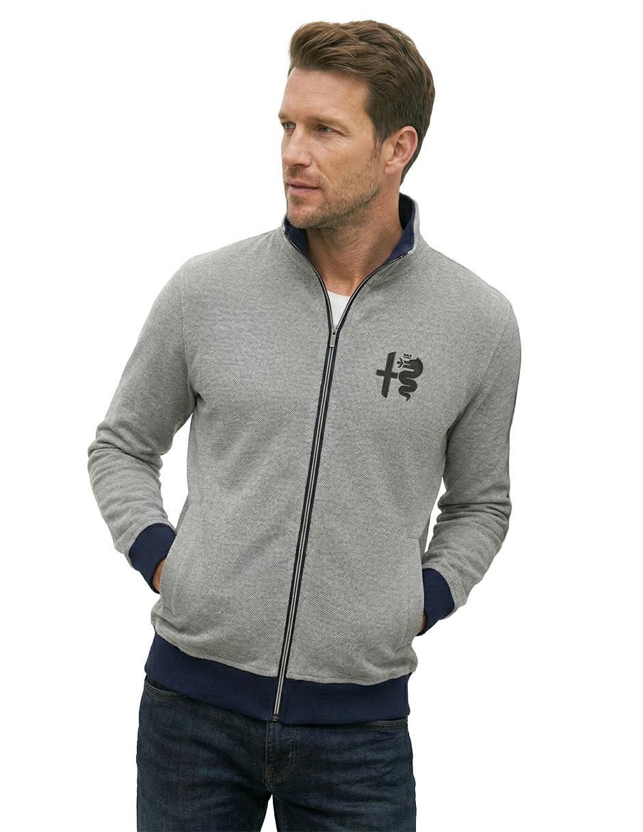 "sudadera" alfa romeo alfa romeo "con" con cierre sin equipo "para" hombre