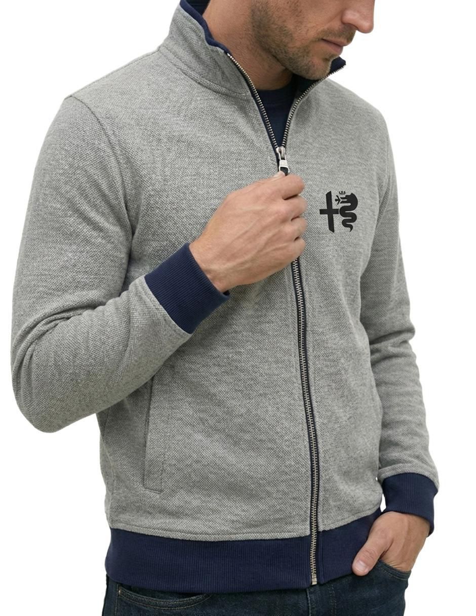"sudadera" alfa romeo alfa romeo "con" con cierre sin equipo "para" hombre