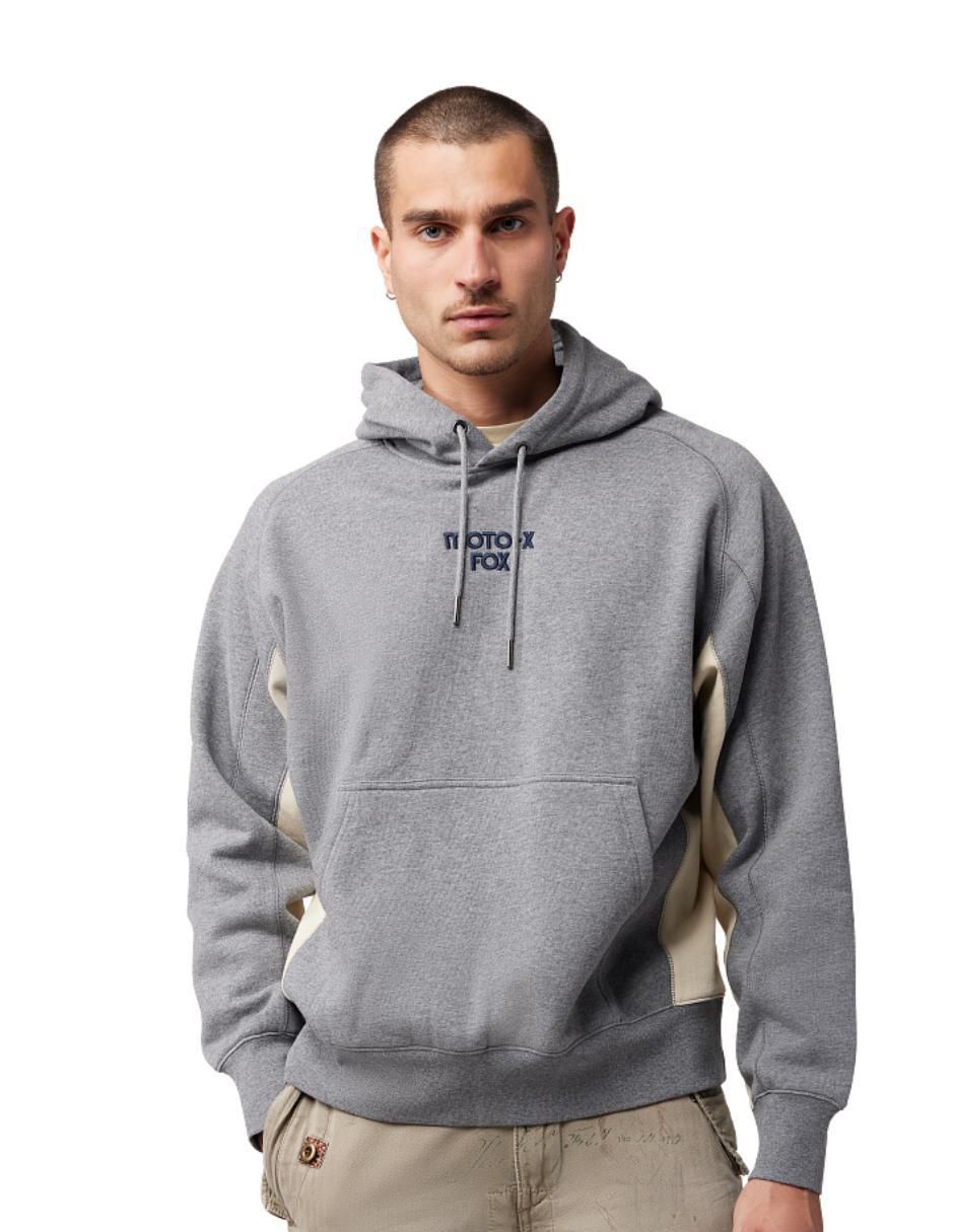 Sudadera Pullover Oversize Wordmark con capucha y bolsa para hombre 1