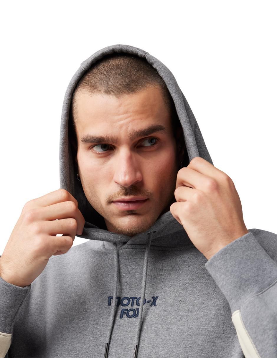 Sudadera Pullover Oversize Wordmark con capucha y bolsa para hombre 4