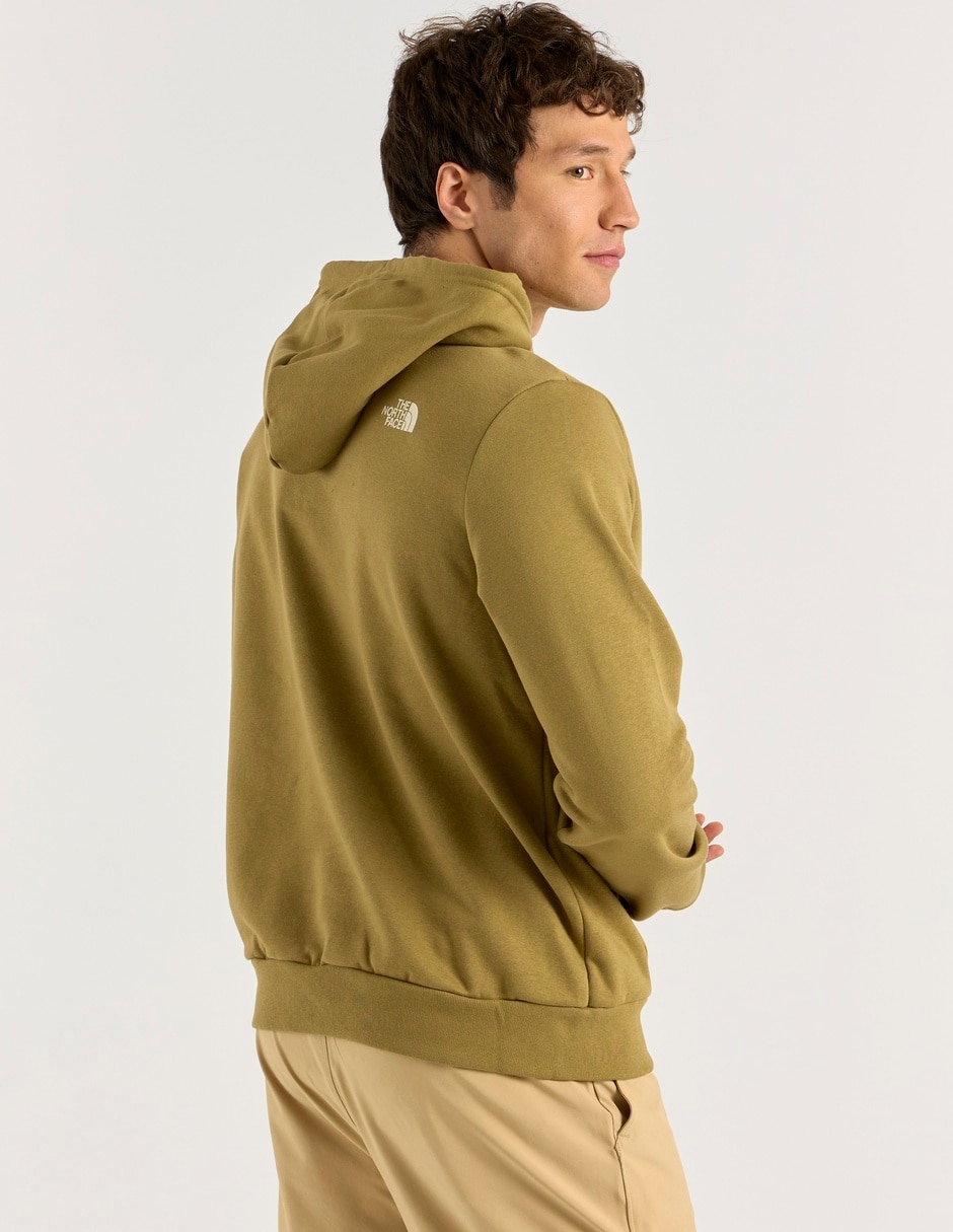 Sudadera M Keep Climbin con capucha y bolsa para hombre 6