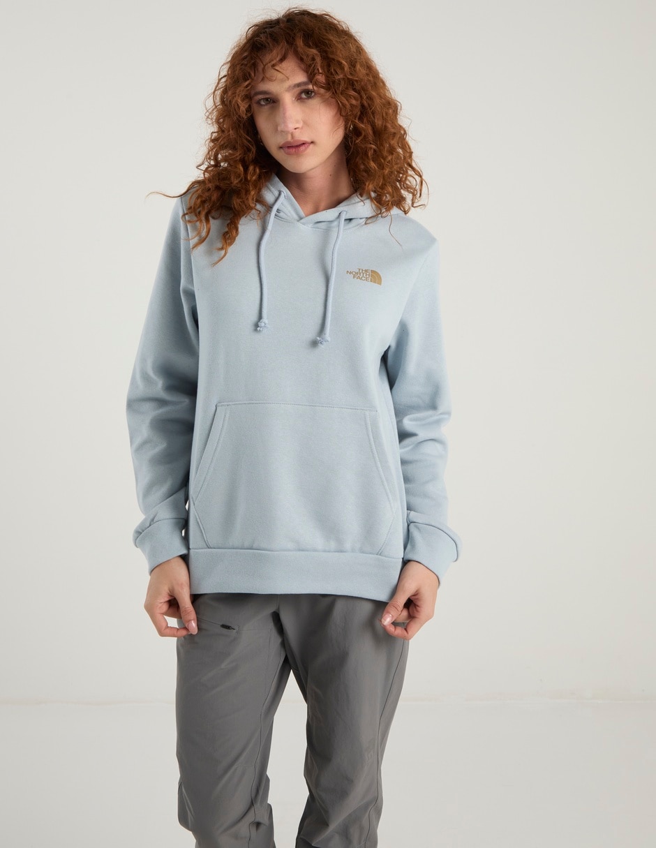 Sudadera con capucha y bolsa para mujer