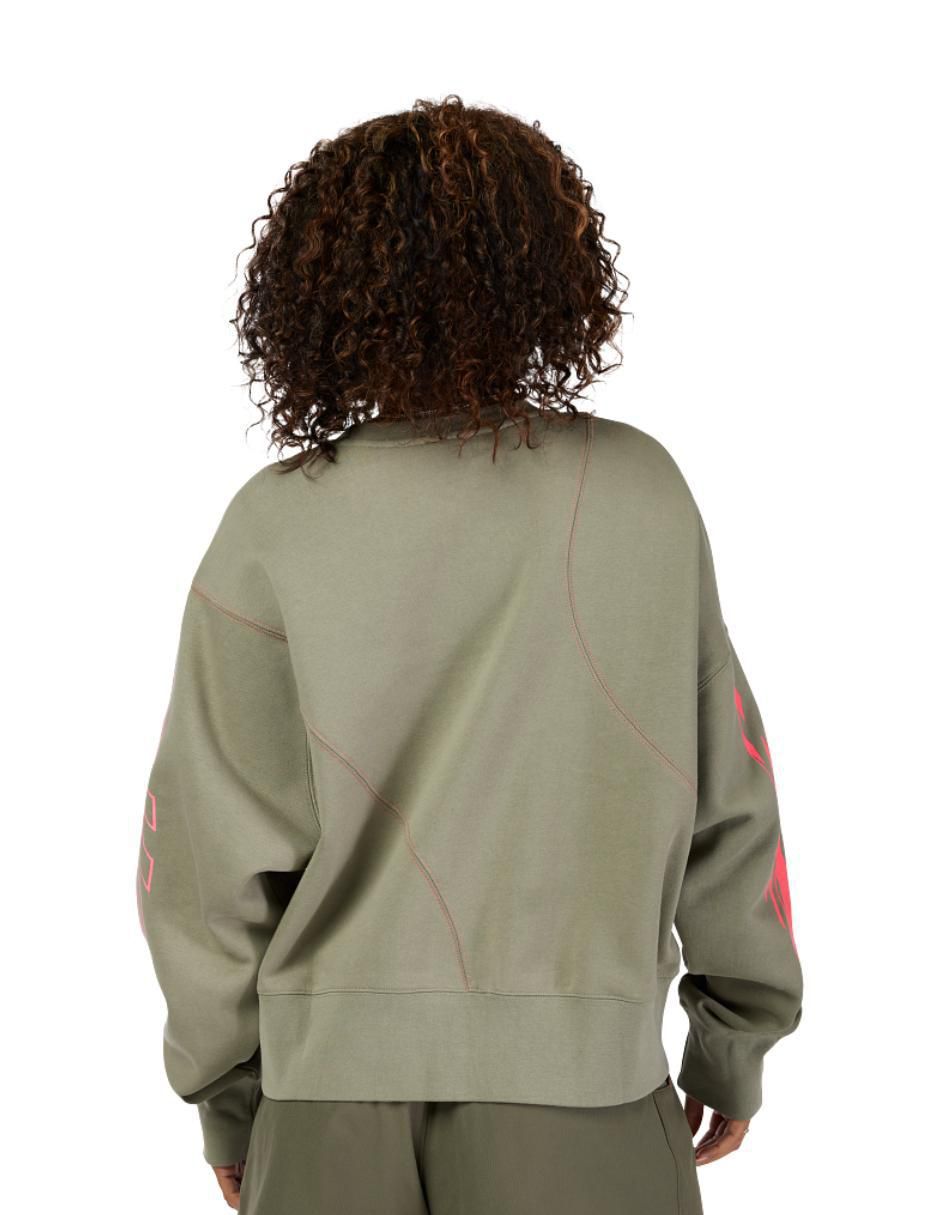 Sudadera Crew Oversized Elevated para mujer 2