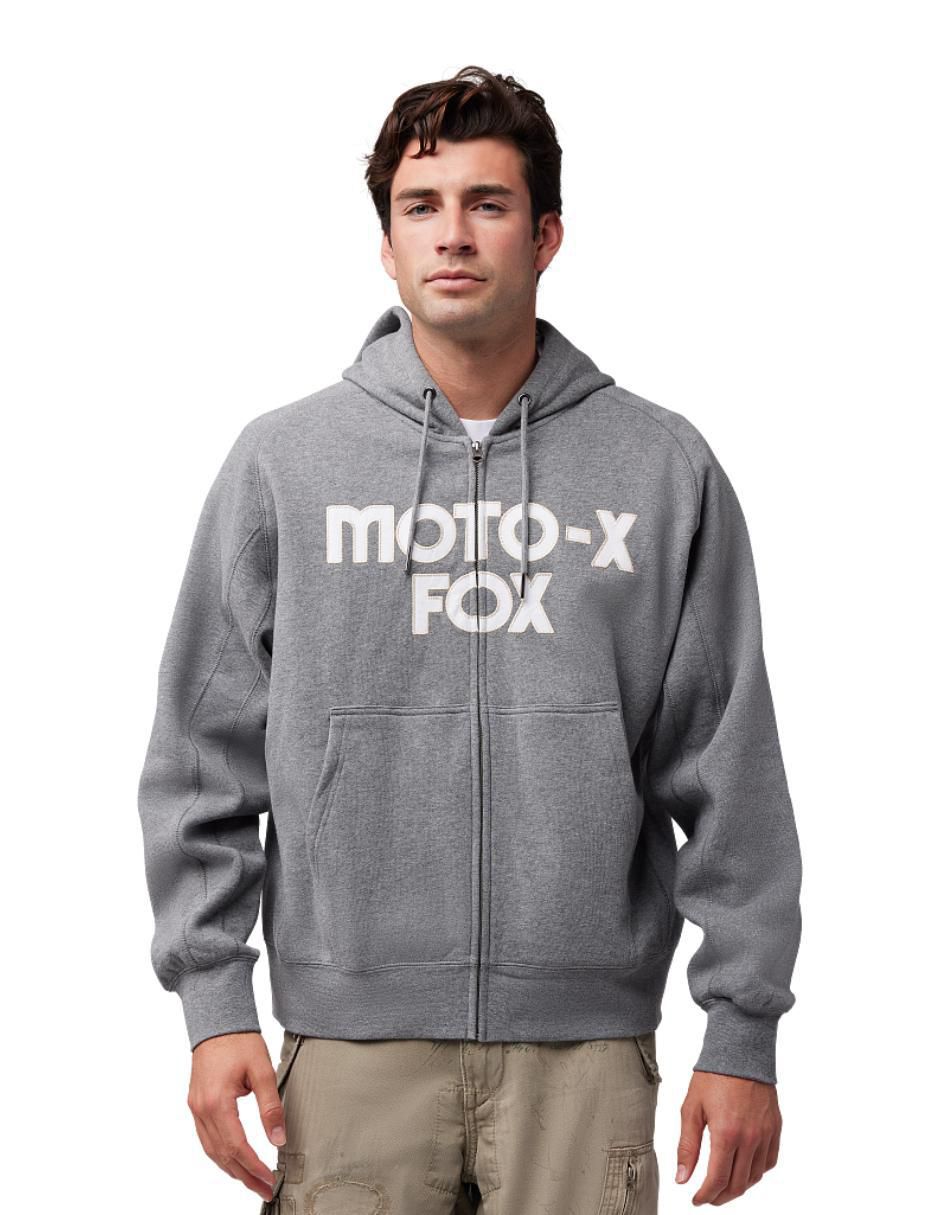 "sudadera" fox racing moto-x oversized zip "con" con cierre sin equipo "para" hombre