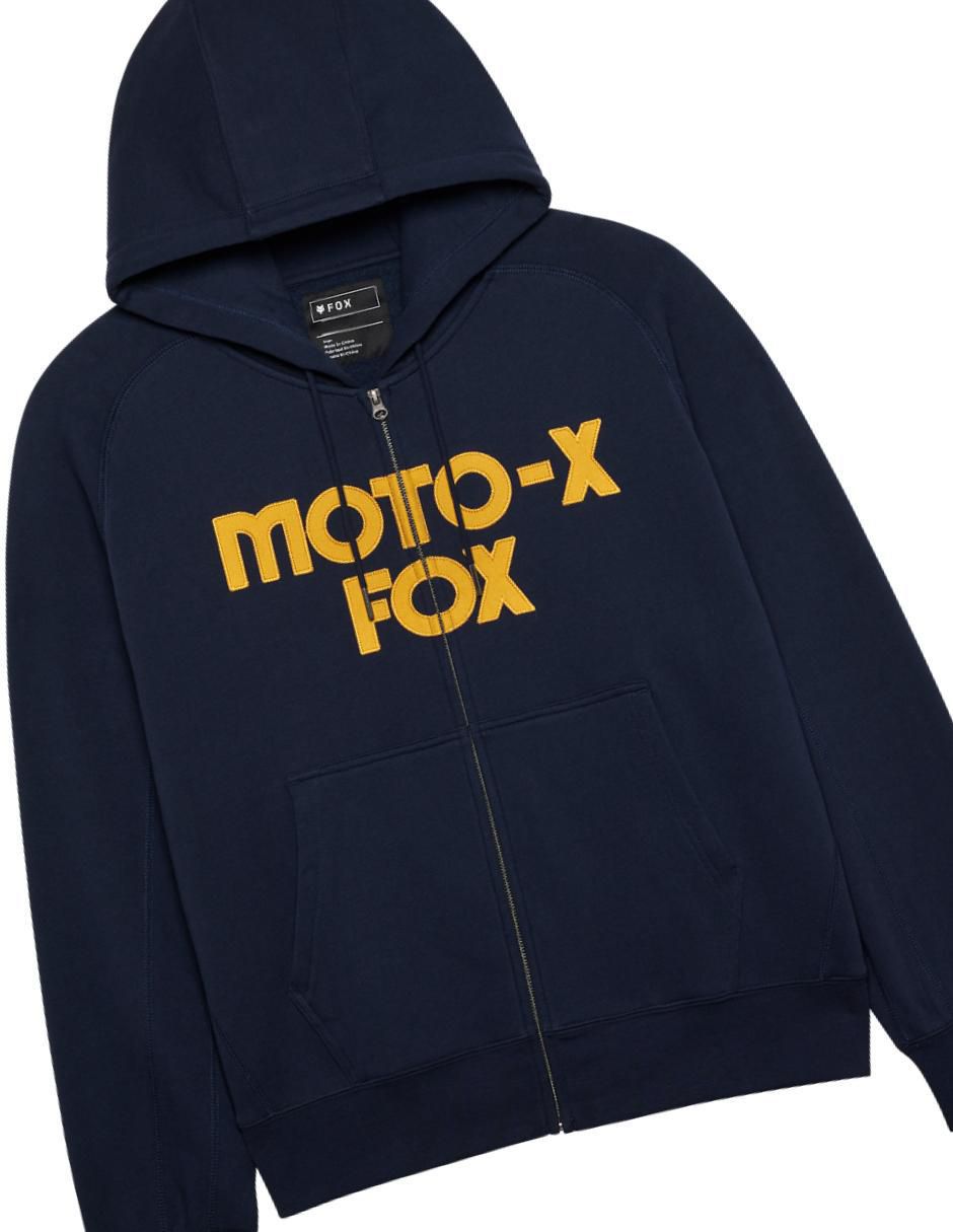 Sudadera Moto-X Oversized Zip con cierre para hombre 4