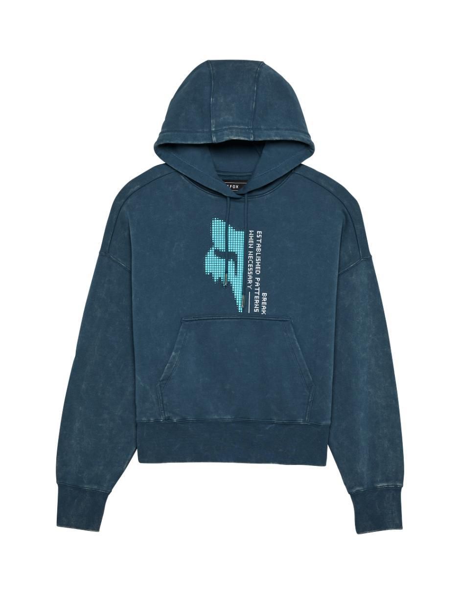 Sudadera Oversized Throttle con capucha y bolsa para mujer 3