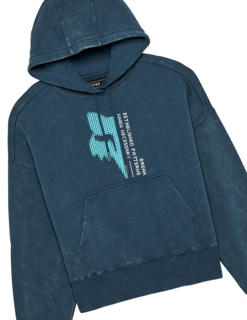 Sudadera Oversized Throttle con capucha y bolsa para mujer 4