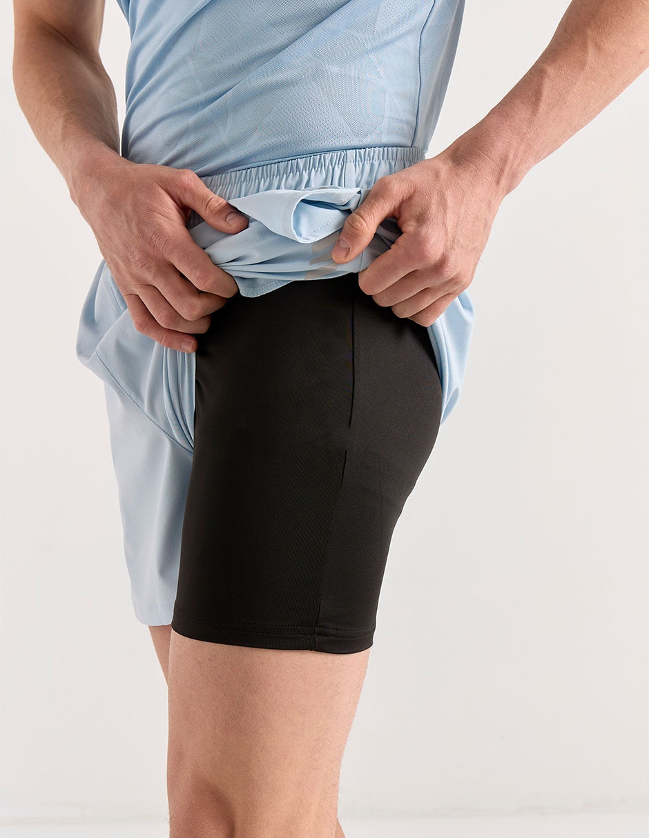 Short con malla para pádel hombre 5
