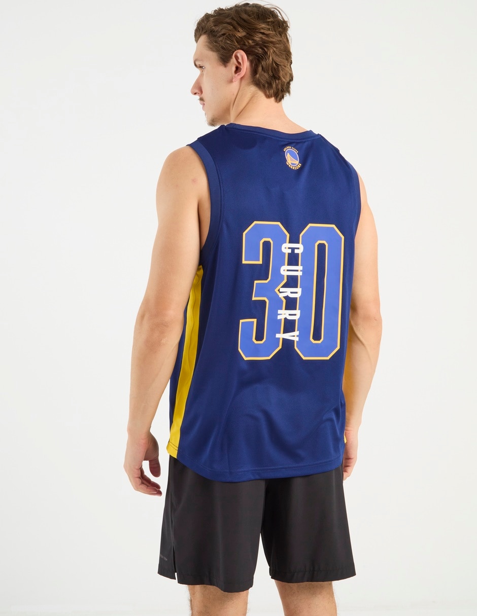 Jersey de Golden State Warriors tercer equipo game para hombre 6