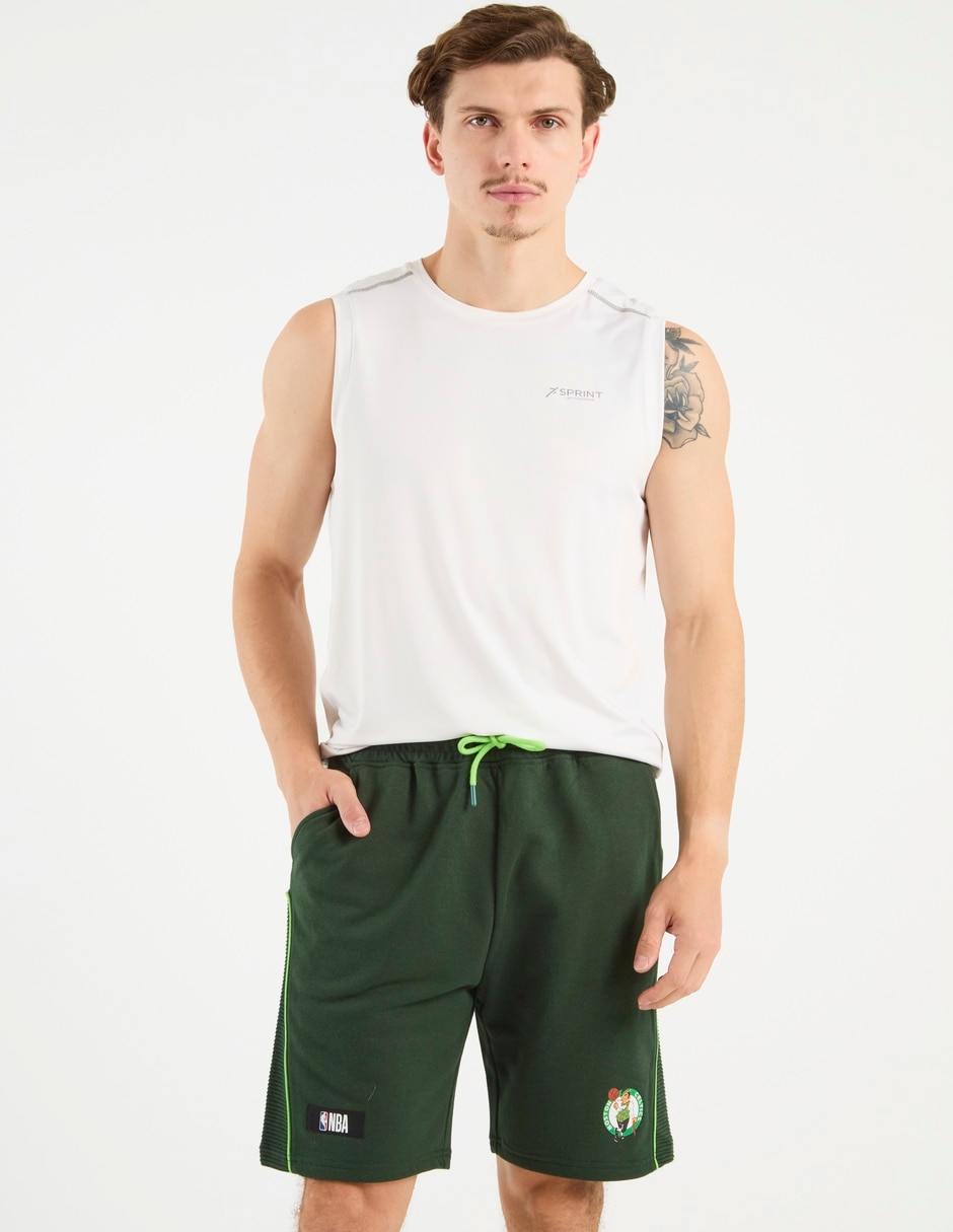 Short con bolsillos Boston Celtics para básquetbol hombre 2