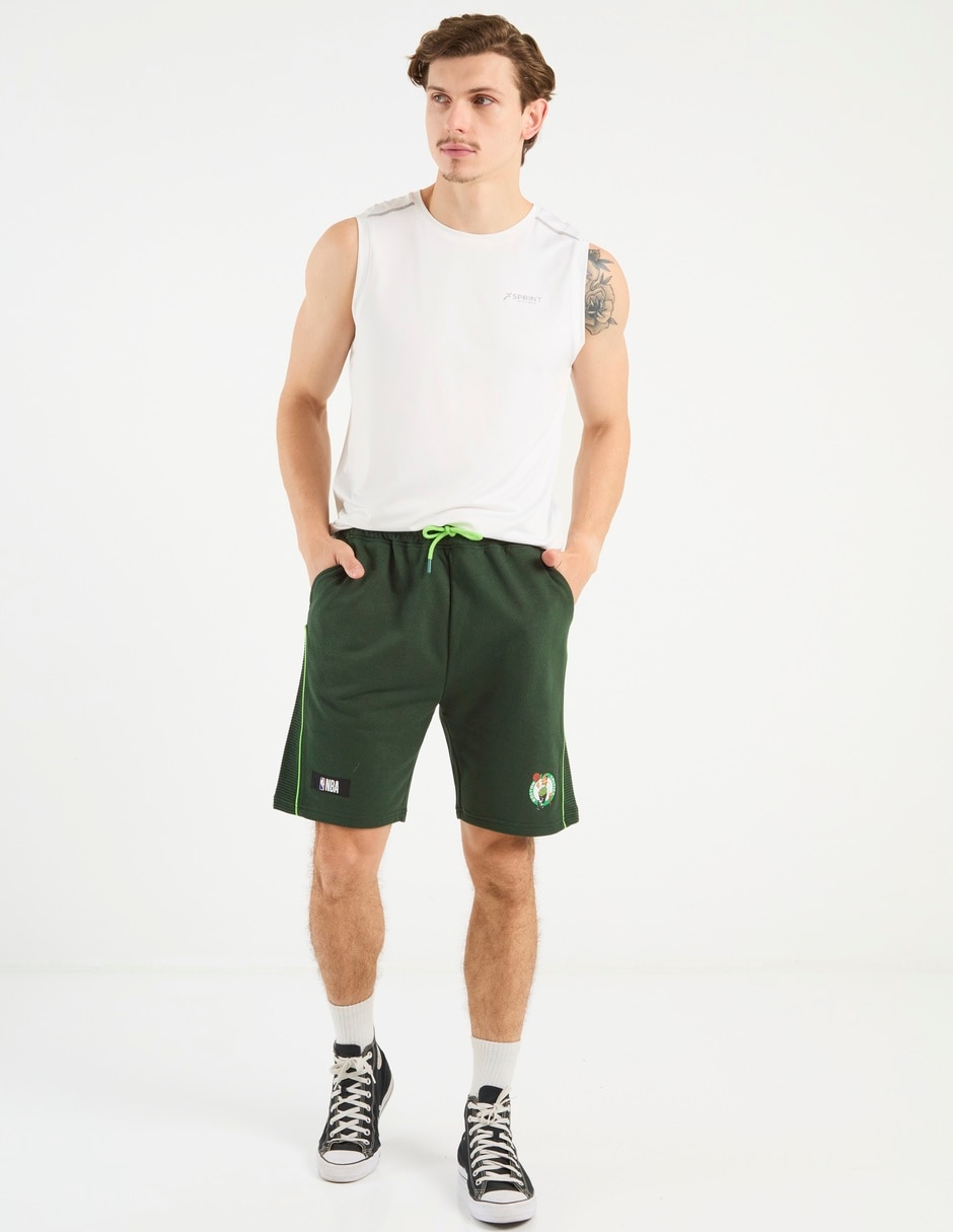 Short con bolsillos Boston Celtics para básquetbol hombre 3