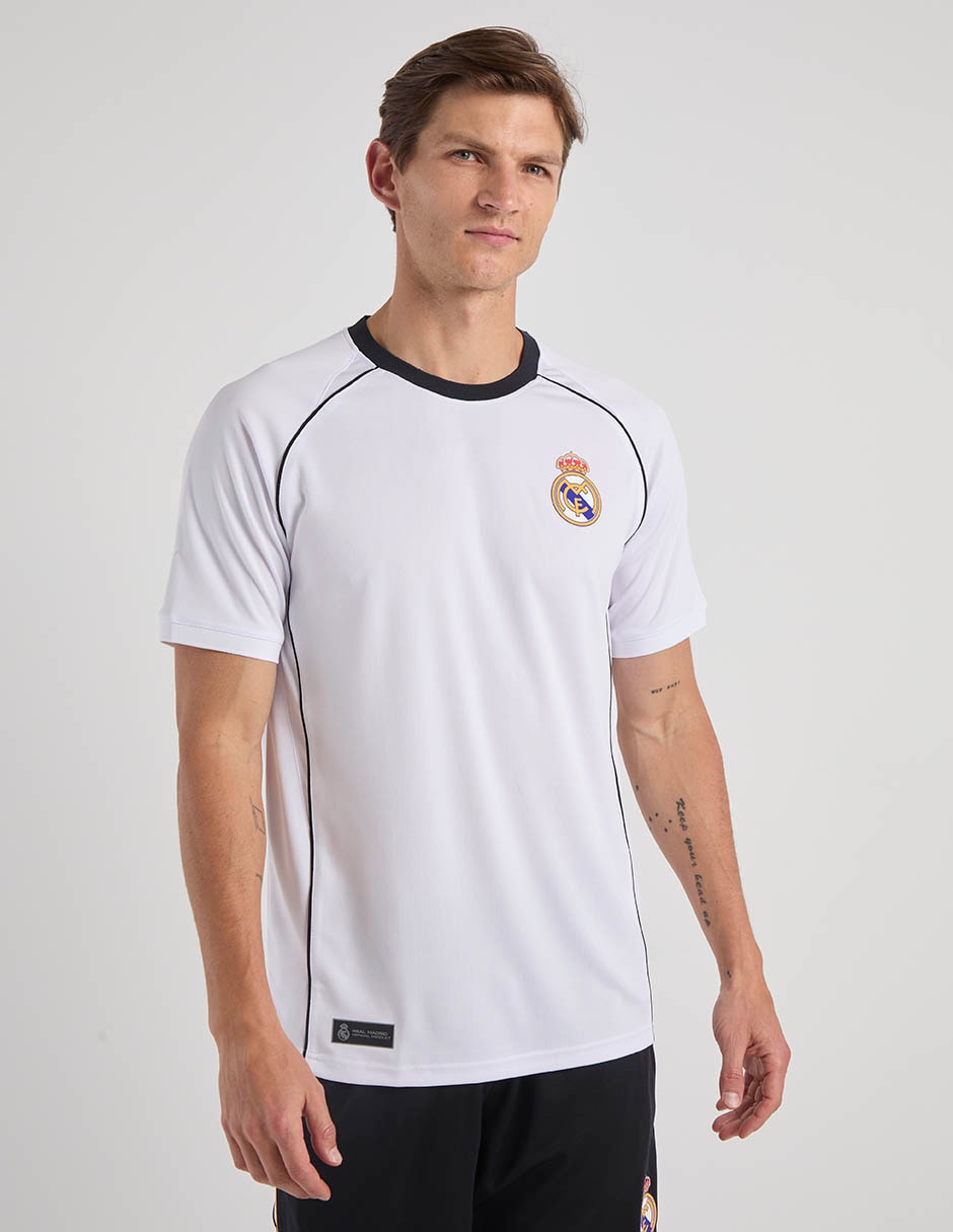 Jersey de Real Madrid Club de tercer equipo manga corta Fútbol game para hombre 2