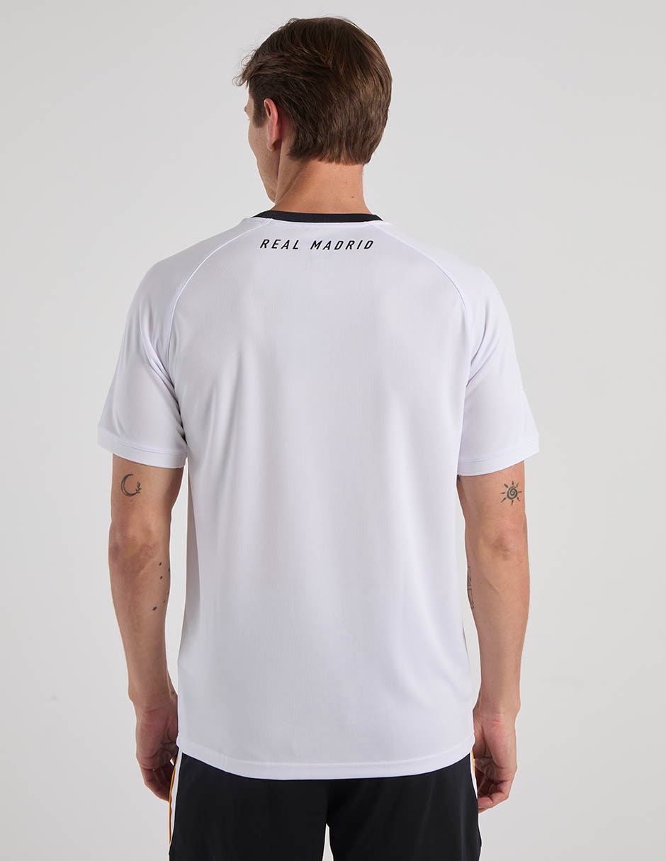 Jersey de Real Madrid Club de tercer equipo manga corta Fútbol game para hombre 6